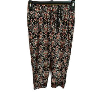 New Mix Floral Leggings with‎ Drawstring